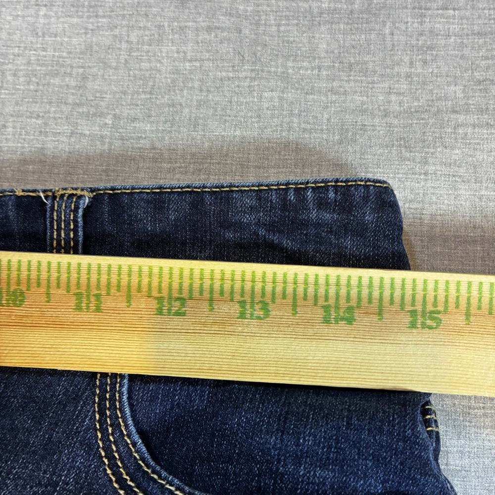Chicos Jeans Sz 00 So Slimming Cropped Ankles Embroidered Rhinestones Stretch - Picture 10 of 13